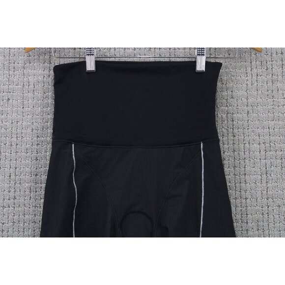 De Soto Cycling Shorts Womens Large L Black Solid Stretch Padded Outdoor Sports - Picture 2 of 7